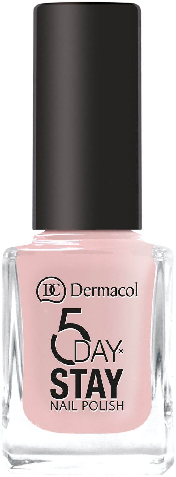 DERMACOL Dlhotrvajúci lak na nechty 5 Days Stay č.07 Tea Rose 11 ml...
