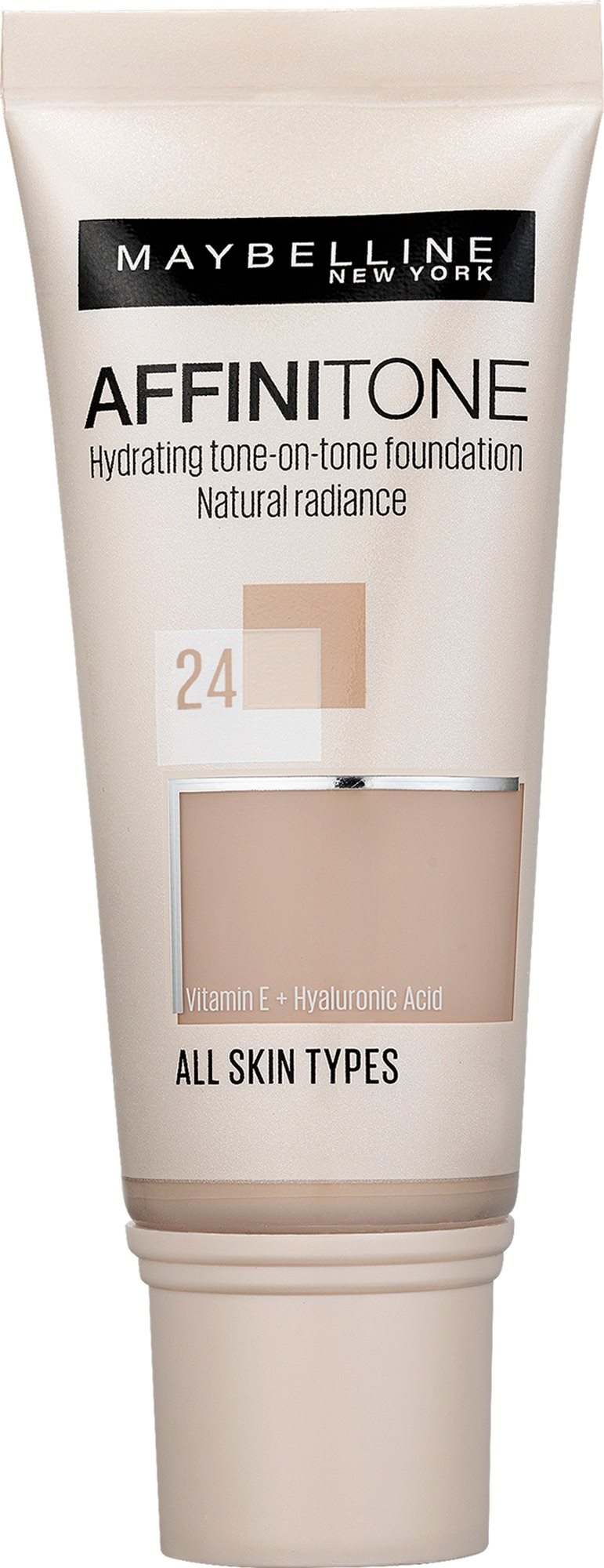 MAYBELLINE NEW YORK Affinitone Foundation 24 Golden Beige 30 ml...