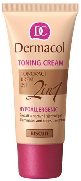 DERMACOL Tonizáló krém 2in1 - Keksz 30 ml BB krém