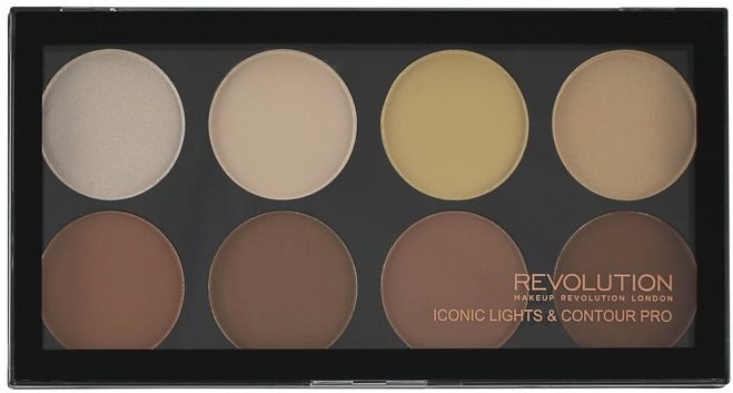 REVOLUTION Iconic Lights & Contour Pro, konturovacia paletka...