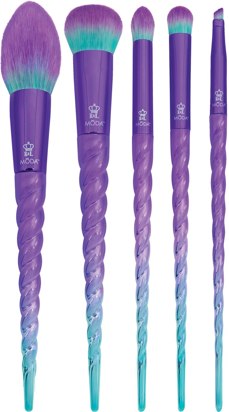 Moda® Mythical Sky Traveler Kit 5 pcs Sada štetcov na líčenie