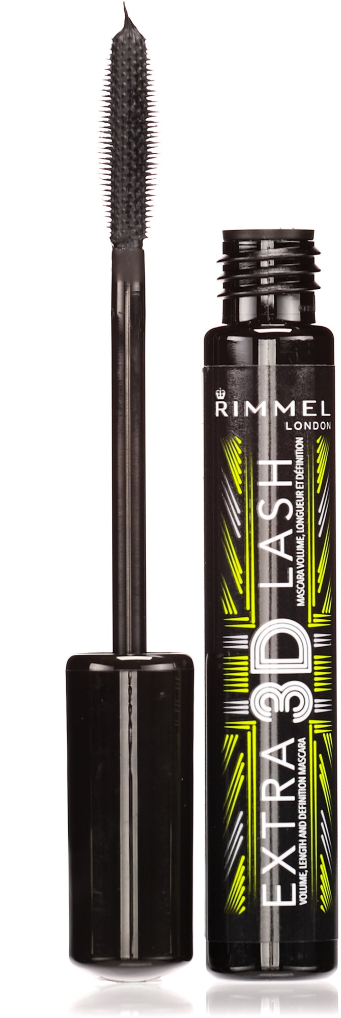 RIMMEL LONDON Extra 3D Lash Mascara 101 Black 8 ml Maskara