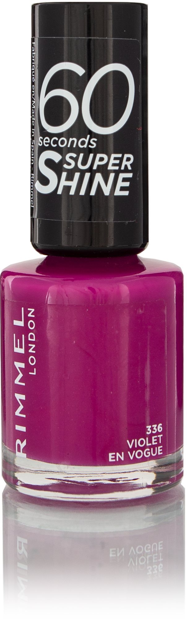 RIMMEL LONDON 60 Seconds Flip Flop Fashion 336 Violet En Vogue 8 ml...