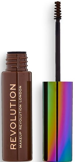 REVOLUTION High Brow Gel Medium Brown 6 ml Gel na obočí