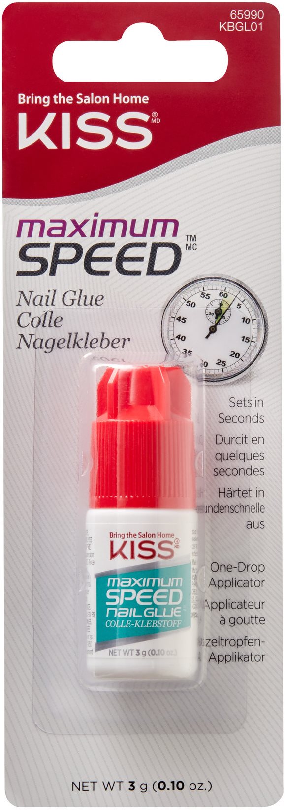 KISS Maximum Speed Nail Glue Lepidlo na nechty