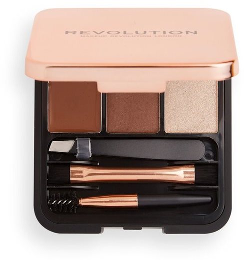 REVOLUTION Brow Sculpt Kit Medium 2,2 g Kozmetická paletka