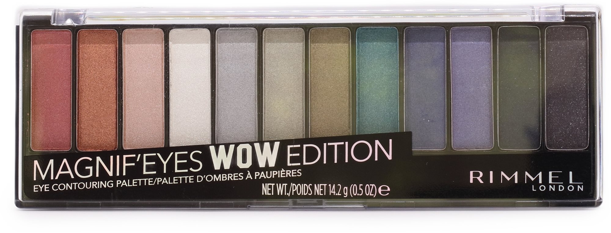RIMMEL LONDON Magnif'Eyes Eyeshadow Palette 006 Wow Glitter 14,16 g...