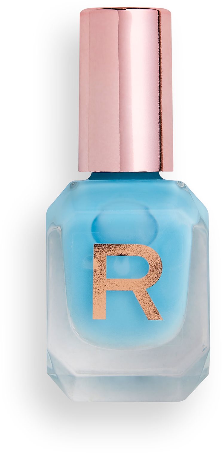 REVOLUTION High Gloss Nail Polish Aqua 10 ml Lak na nechty