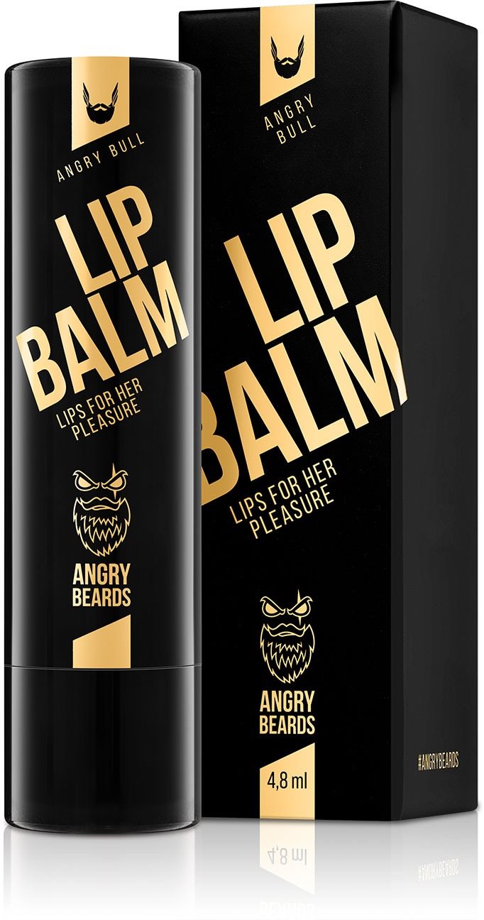 ANGRY BEARDS Lip Balm 4,8 ml Balzam na pery