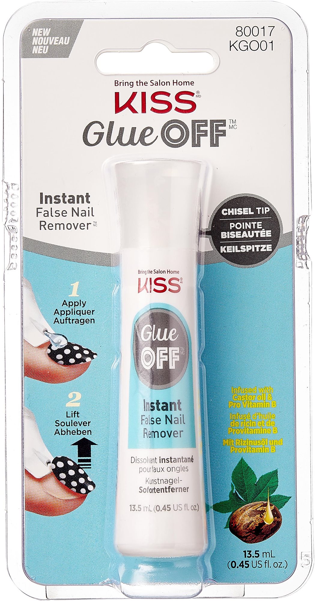 KISS Glue Off False Nail Remover Odstraňovač lepidla