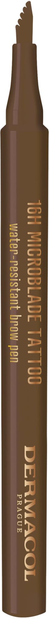DERMACOL 16H Microblade tattoo Eyebrow pen No. 01 1 ml Ceruzka na...