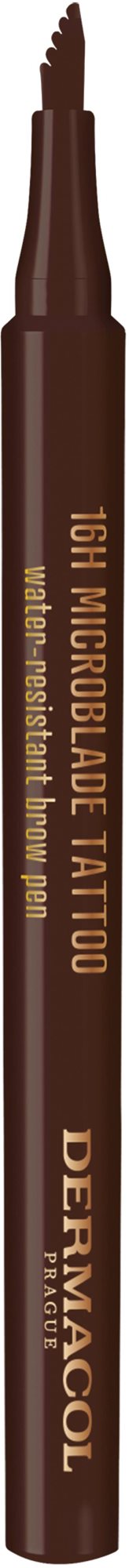 DERMACOL 16H Microblade tattoo Eyebrow pen No. 02 1 ml Ceruzka na...