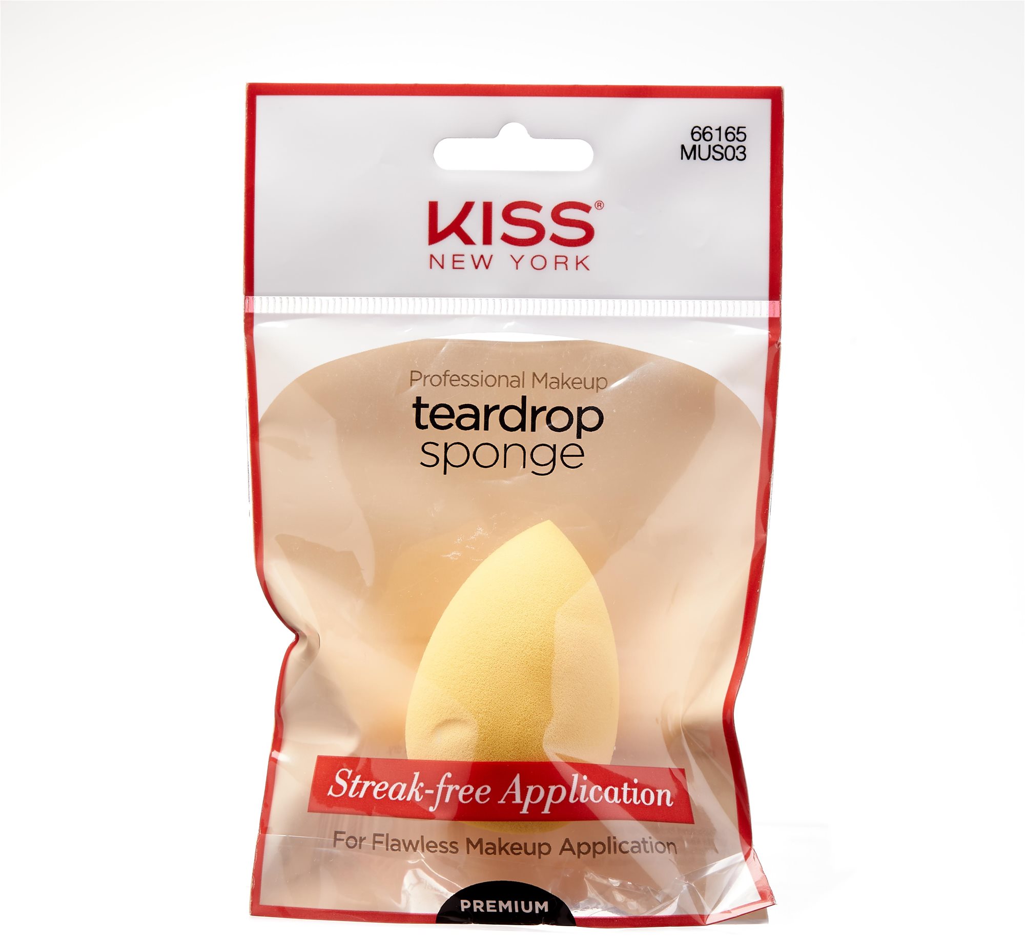 KISS Teardrop Infused make-up sponge Hubka na make-up