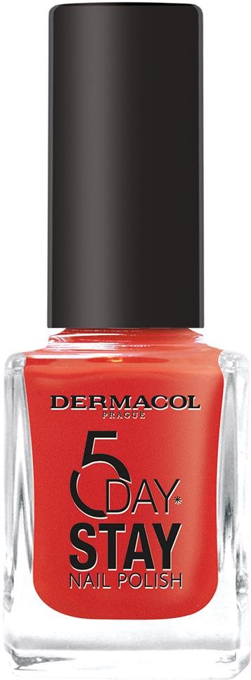 DERMACOL Dlhotrvajúci lak na nechty 5 Days Stay č. 52 Too hot Lak...
