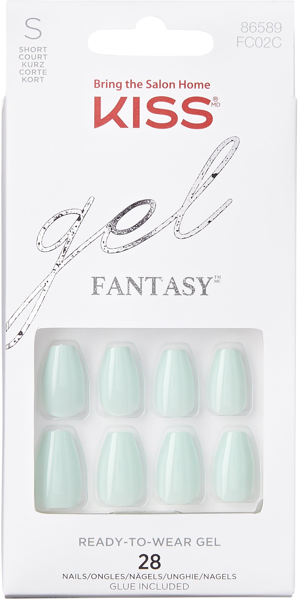 KISS Gel Fantasy Nails – Cosmopolitan Umelé nechty