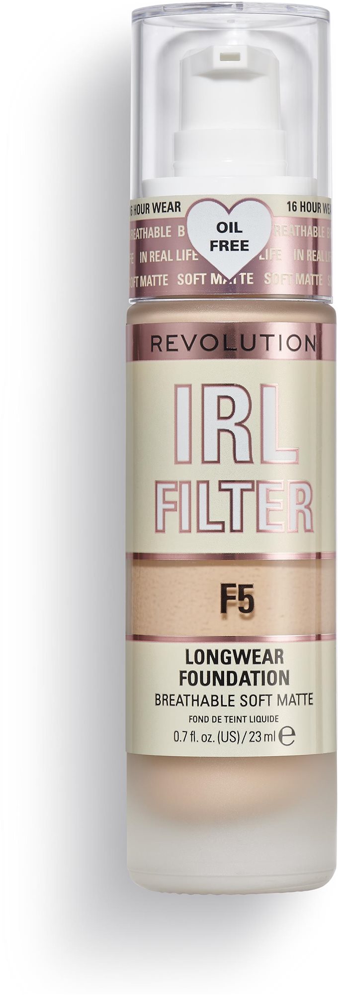 REVOLUTION IRL Filter Longwear Foundation F5 23 ml Make-up