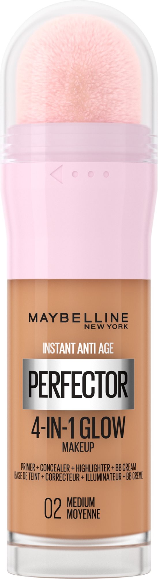 MAYBELLINE NEW YORK Instant Perfector 4-in-1 Glow 02 Medium Make-up...