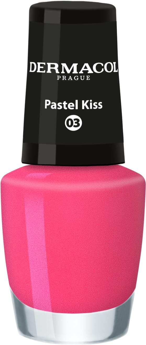 DERMACOL Lak na nechty Mini Pastel Kiss č. 03 Lak na nechty
