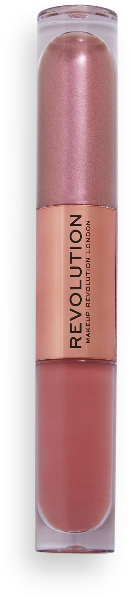 REVOLUTION Double Up Liquid Shadow Blissful Pink Očné tiene