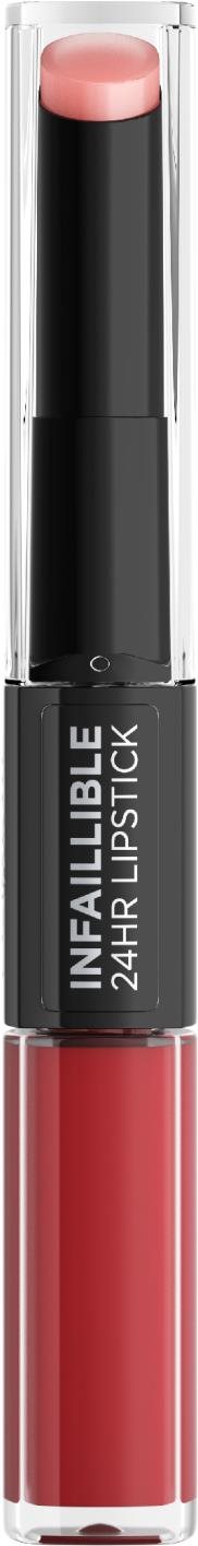 L'ORÉAL PARIS Infaillible 24 H Lip Color 501 Timeless Red rúž 5,7 g...