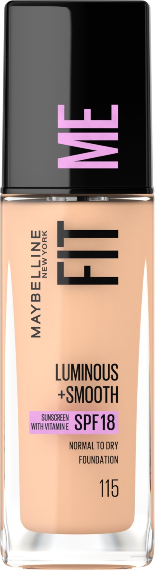 MAYBELLINE NEW YORK Fit me Luminous + Smooth 115 Ivory make-up 30...
