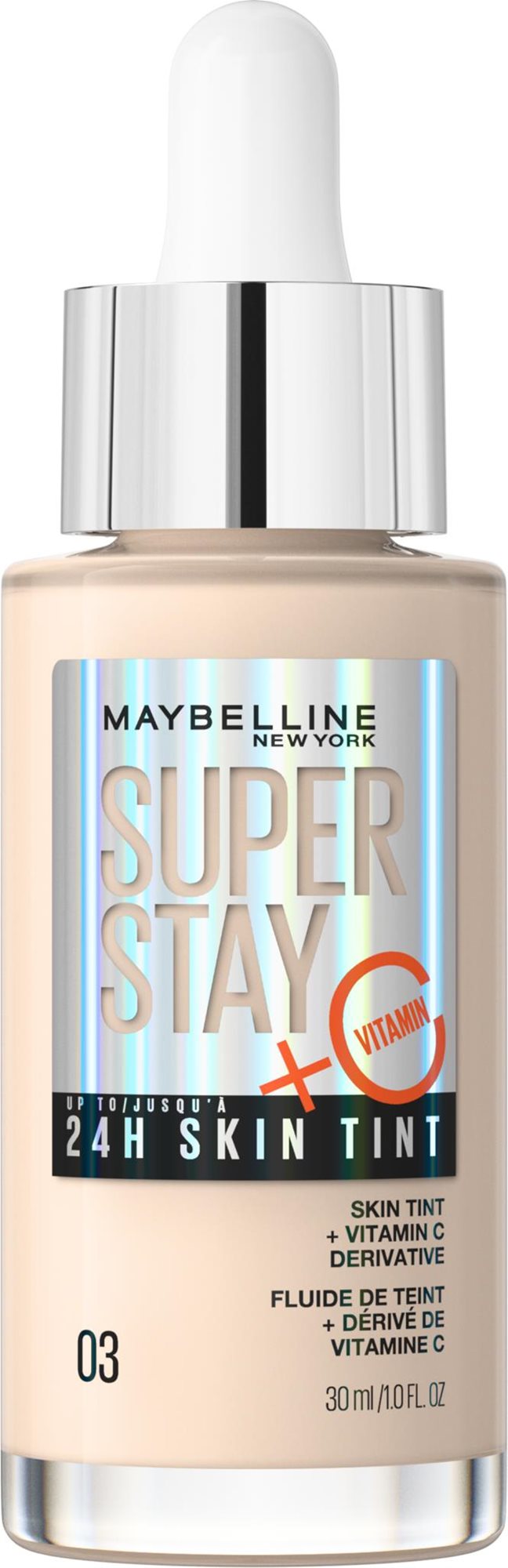 MAYBELLINE NEW YORK Super Stay Vitamin C Skin Tint 03 tónujúce...