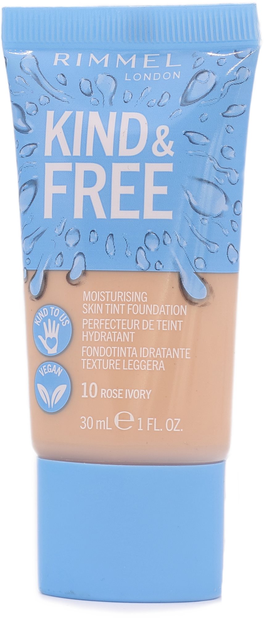 RIMMEL LONDON Kind&Free Make-up 010 Rose Ivory 30 ml Make-up