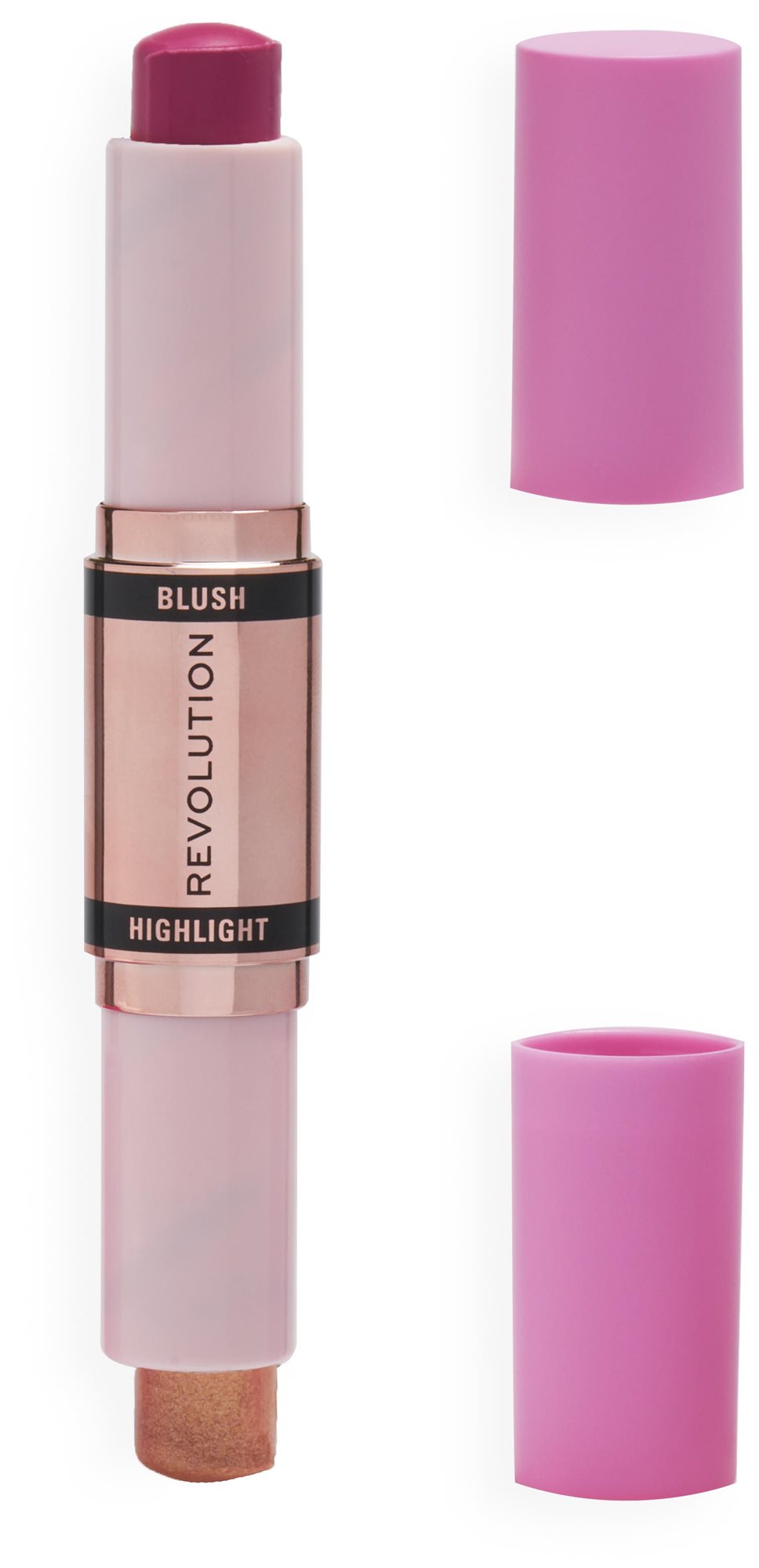 REVOLUTION Blush & Highlight Stick Champagne Shine 8,6 g Lícenka