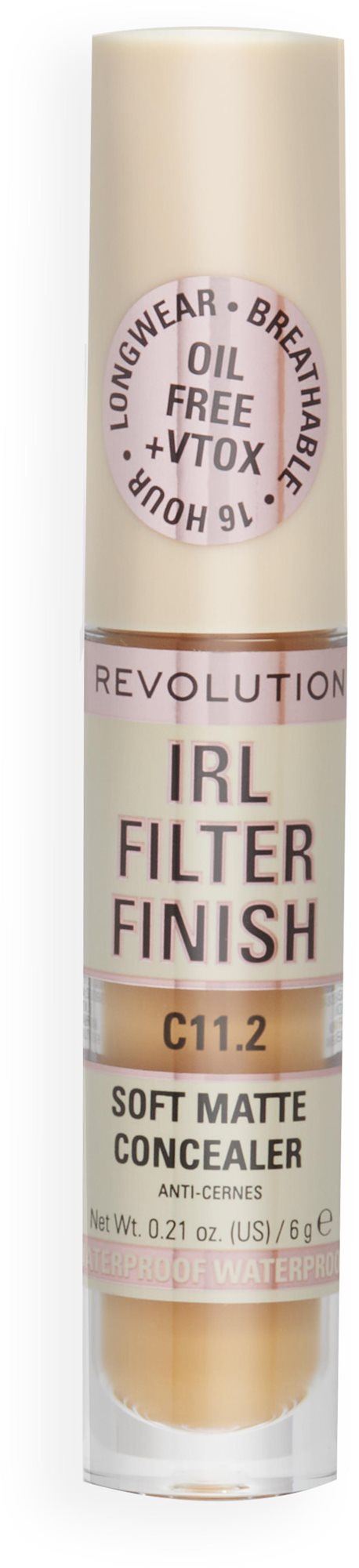 REVOLUTION IRL Filter Finish Concealer C11.2 6 g Korrektor