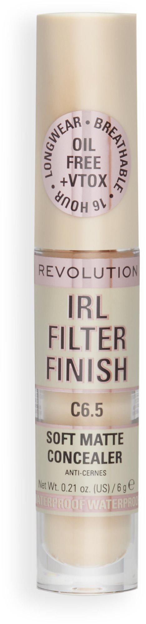 REVOLUTION IRL Filter Finish Concealer C6.5 6 g Korrektor