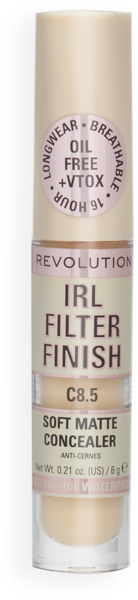 REVOLUTION IRL Filter Finish Concealer C8.5 6 g Korektor