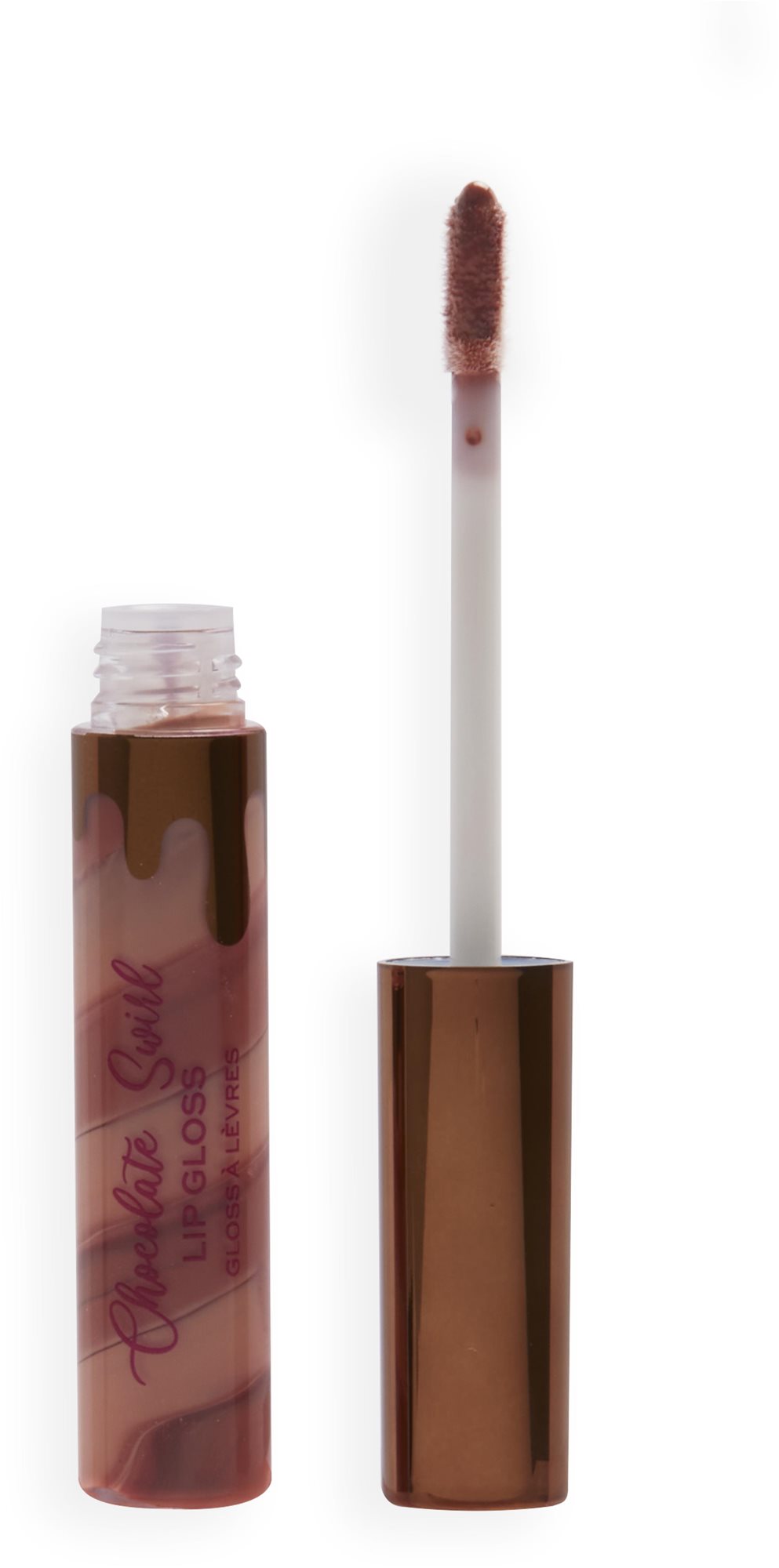 I HEART REVOLUTION Soft Swirl Gloss Chocolate Lip Toffee Crunch...