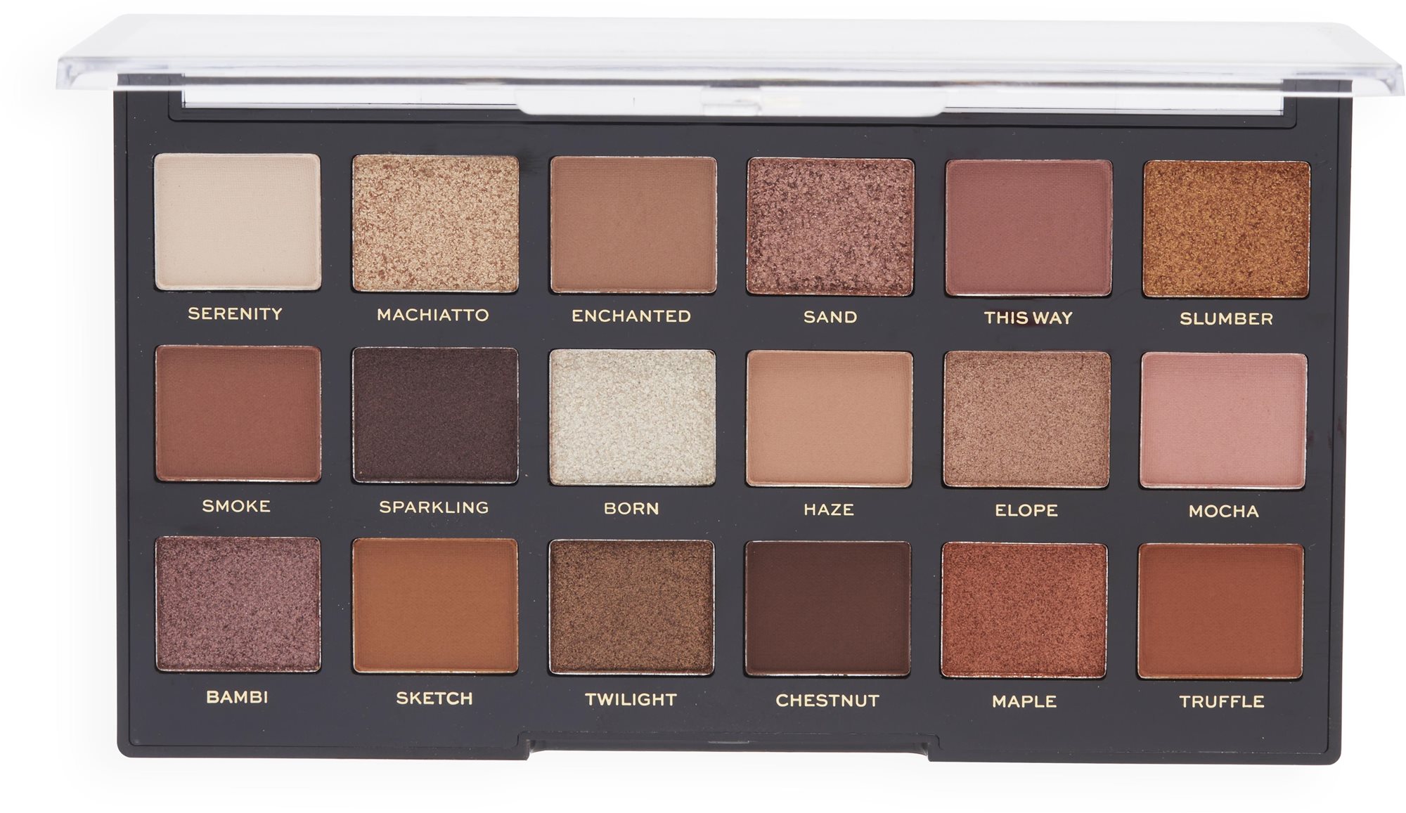 REVOLUTION PRO Regeneration Palette Nude Au Naturel Szemfesték...