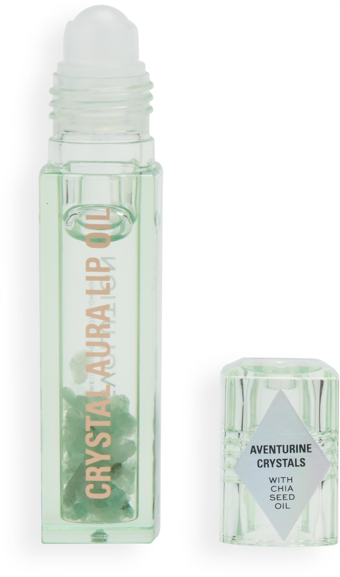 REVOLUTION Crystal Aura Lip Oil Aventurine Balzam na pery