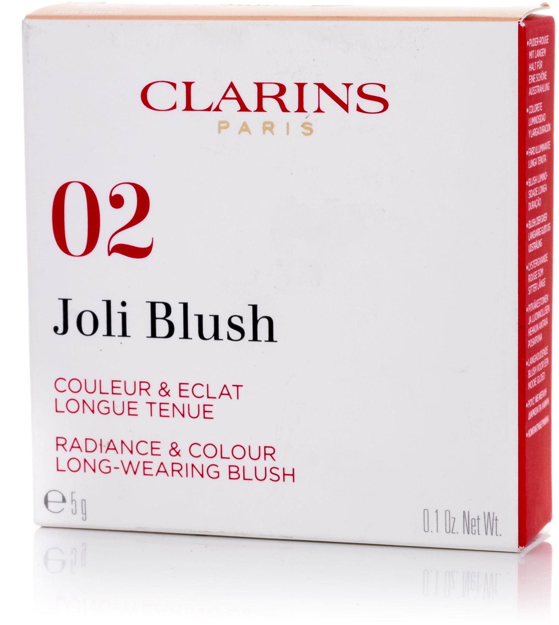 CLARINS Joli Blush 02 Cheeky Pink 4,9 g Lícenka
