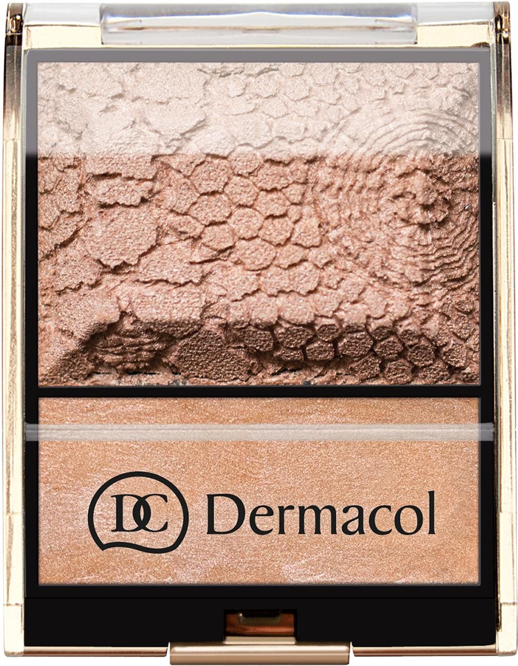 DERMACOL Paletka rozjasňovačov Bronze 11 g Kozmetická paletka
