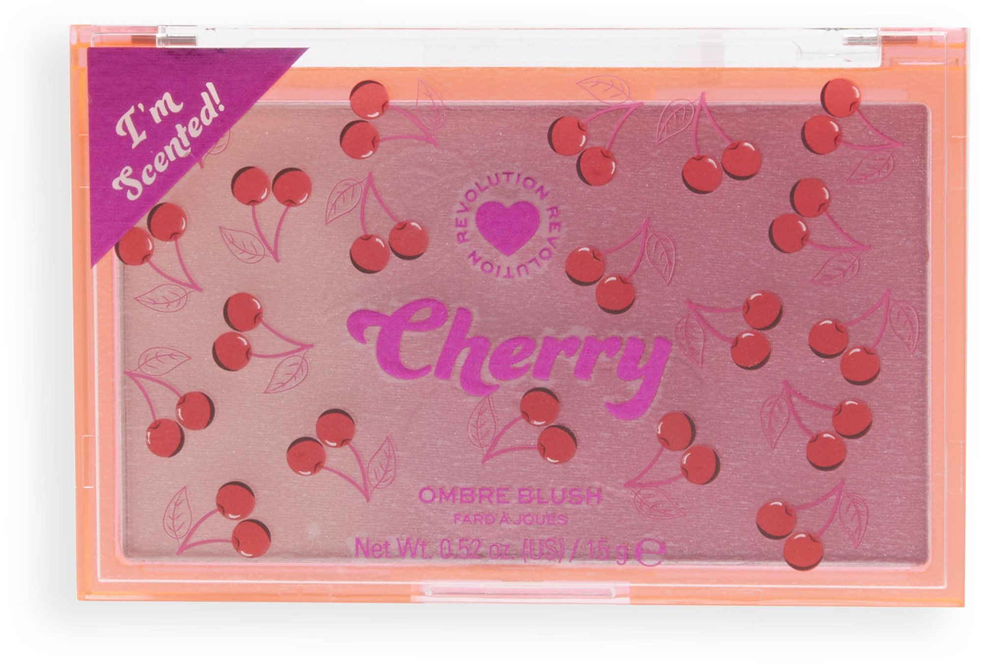 I HEART REVOLUTION Cherry Ombre Blusher 15 g Lícenka