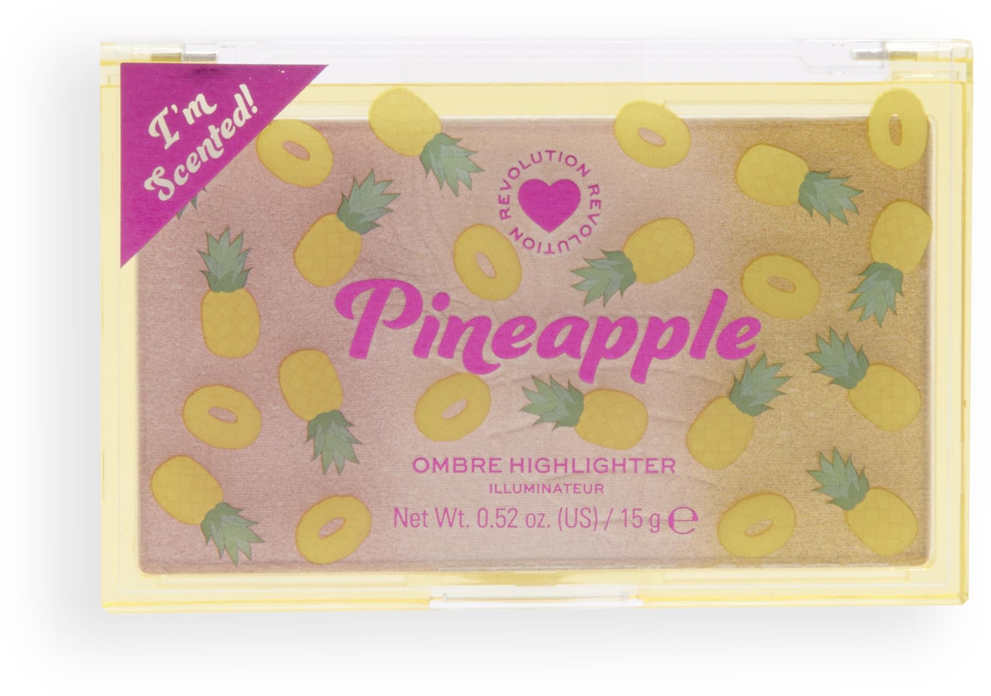 I HEART REVOLUTION Pineapple Ombre Highlighter 15 g Rozjasňovač