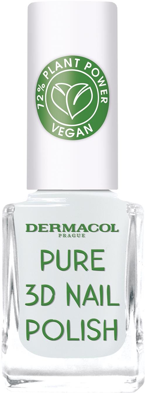 DERMACOL Pure 3D Absolute White č. 02 11 ml Lak na nechty