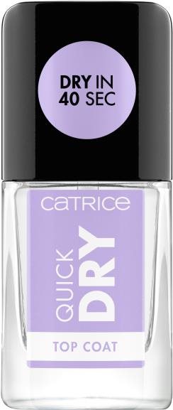 CATRICE Quick Dry - fedőlakk, 10,5ml Körömlakk