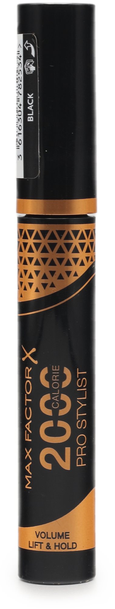 MAX FACTOR 2000 Calorie Pro Stylist Black 9 ml Maskara