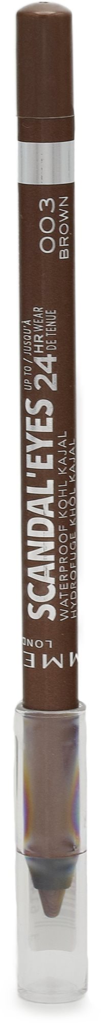 RIMMEL LONDON Scandal Eyes Waterproof Kohl Kajal 24 HR 003 Brown...