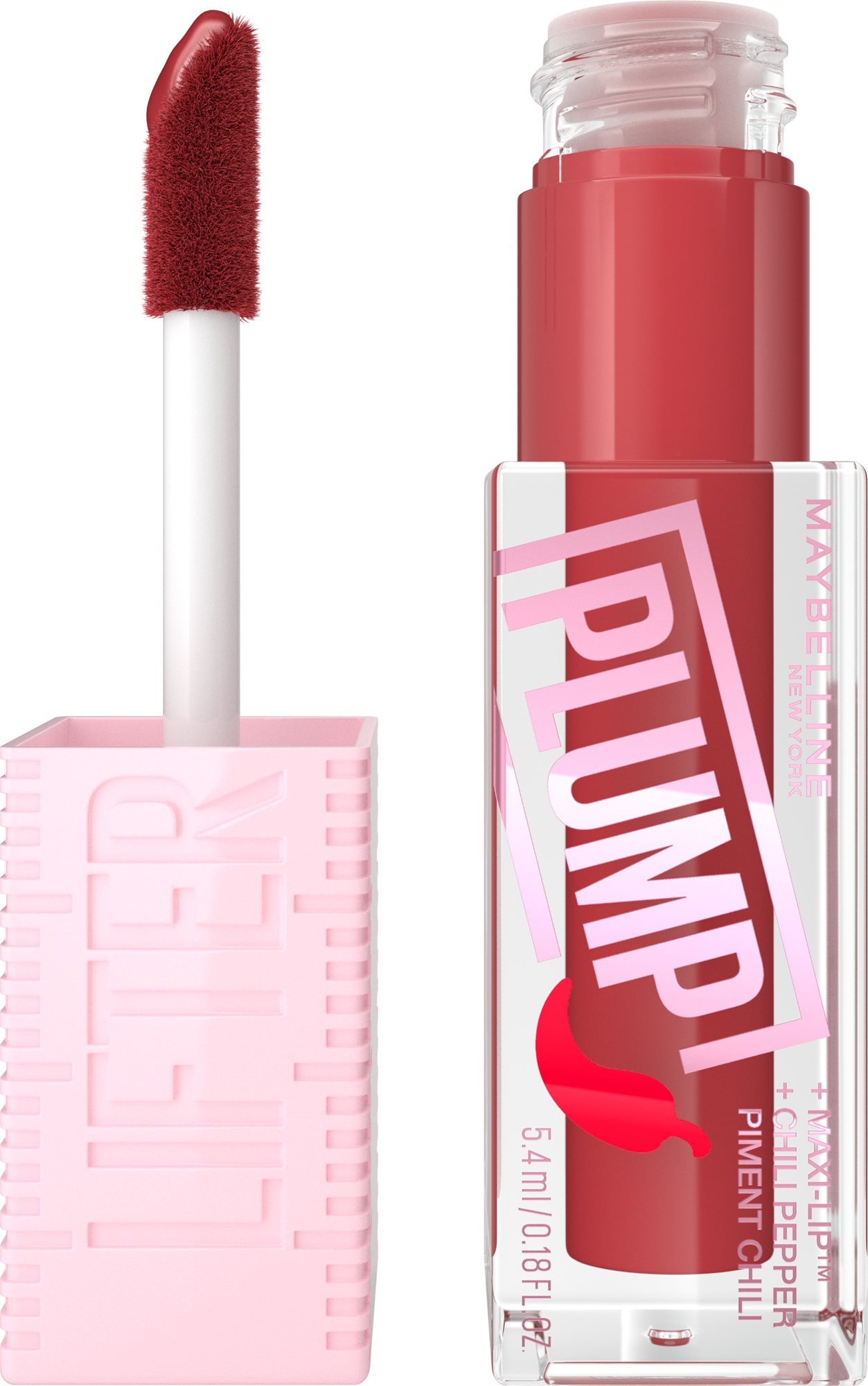 MAYBELLINE NEW YORK Lifter Plump 006 Hot Chili 5,4ml Szájfény