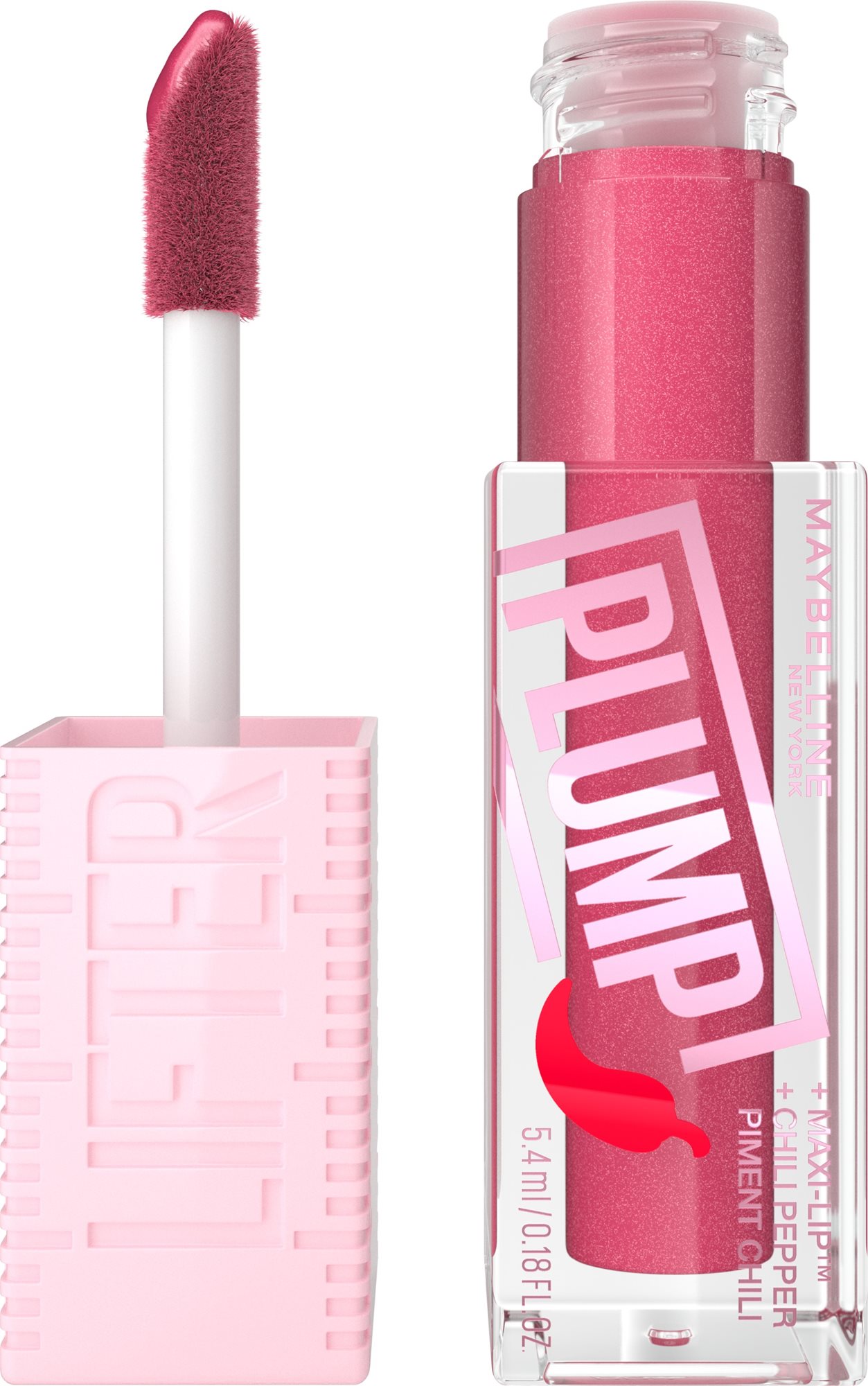 MAYBELLINE NEW YORK Lifter Plump 002 Mauve Bite 5,4ml Szájfény