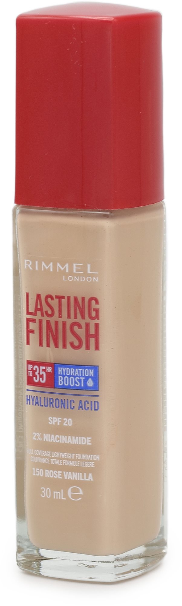 RIMMEL LONDON Lasting Finish 35H Hydration Boost SPF20 150 Rose...