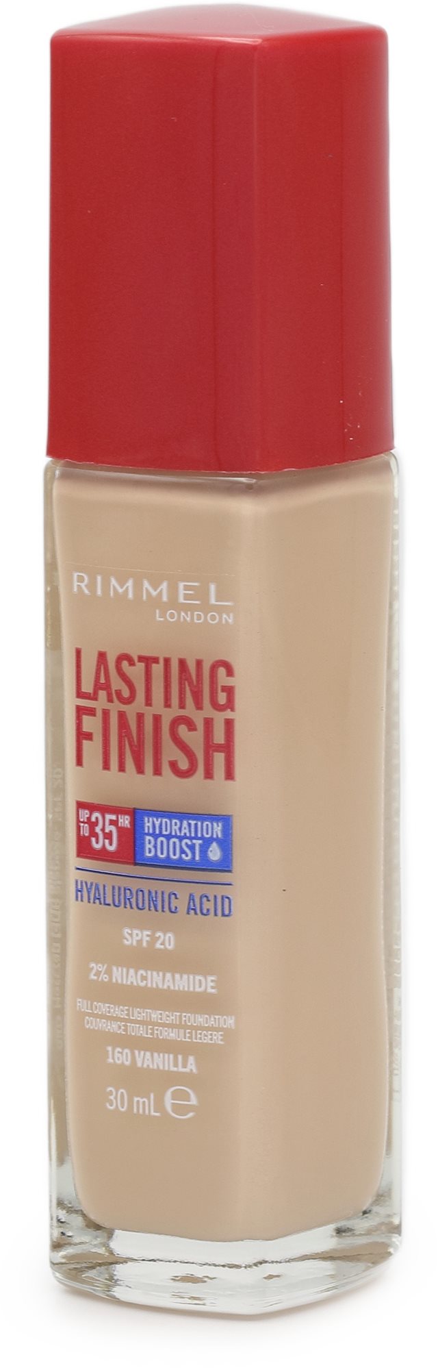 RIMMEL LONDON Lasting Finish 35H Hydration Boost SPF20 160 Vanilla...