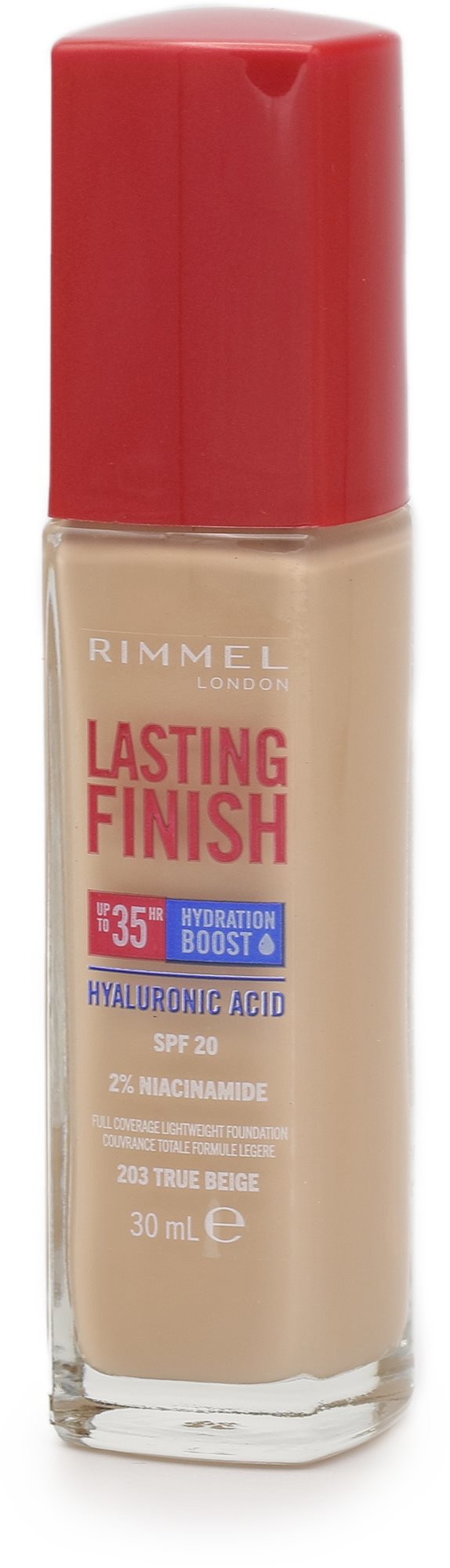 RIMMEL LONDON Lasting Finish 35H Hydration Boost SPF20 203 True...