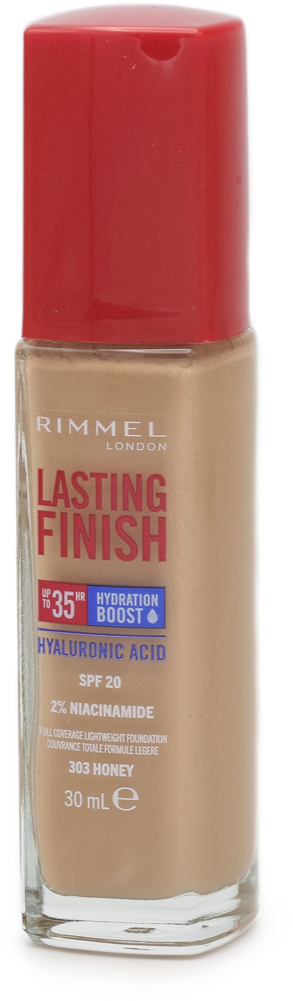 RIMMEL LONDON Lasting Finish 35H Hydration Boost SPF20 303 Honey 30...