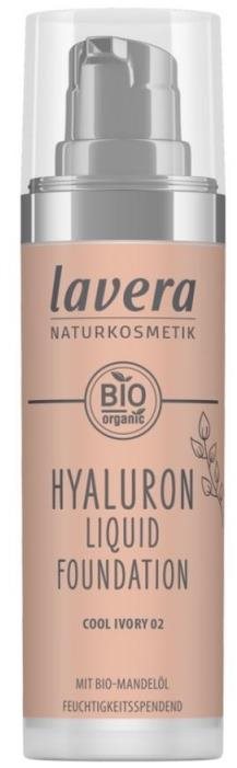 LAVERA Hyaluronsavas make-up 02 Cool Ivory 30 ml Alapozó