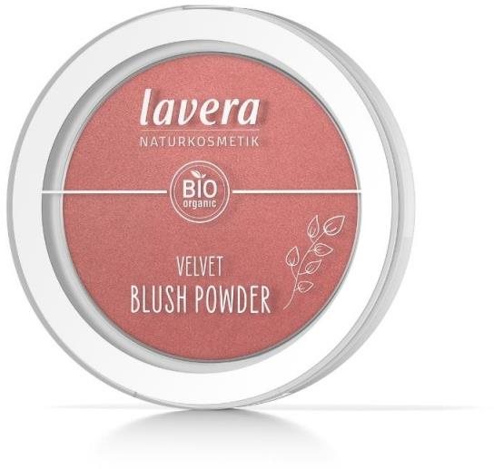 LAVERA Zamatová púdrová tvárenka 02 Pink Orchid 4,5 g Lícenka